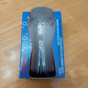 Mc Donald's Coca Cola Limited Edition 2020 Collectors Glass - Purple